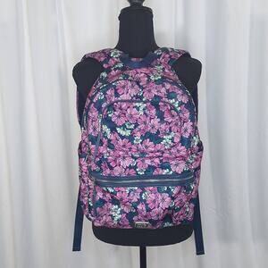 Madden NYC Lavender Daisy Navy Modular Backpack Floral Kidcore Coquette Travel